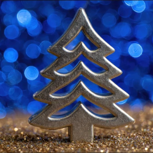 Wyroby metalowe jako dekoracje bożonarodzeniowe